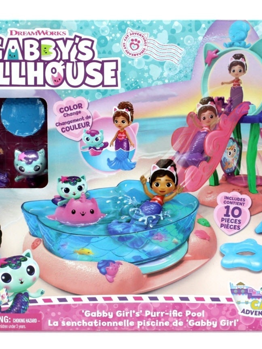 New Gabby’s Dollhouse Pool Playset